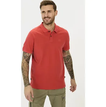 Pánská košile POLOKOŠILE CAMEL ACTIVE POLO 1/2 ARM SUNFADED RED