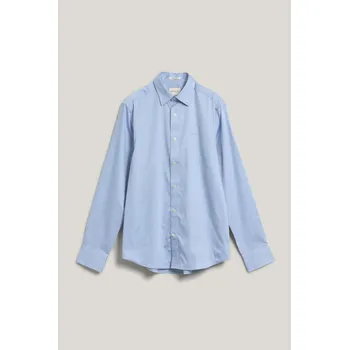 Pánská košile KOŠILE GANT REG SATEEN SHIRT MUTED BLUE