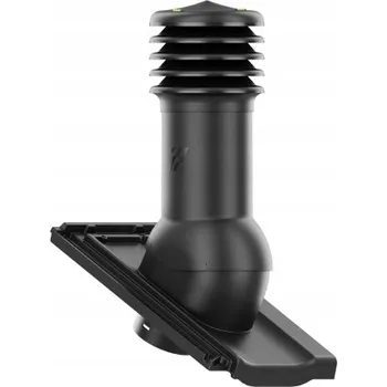 Vrták Větrací komín fi150 HiVent pro střešní tašky CREATON KODA ANTRACIT/ČERNÁ