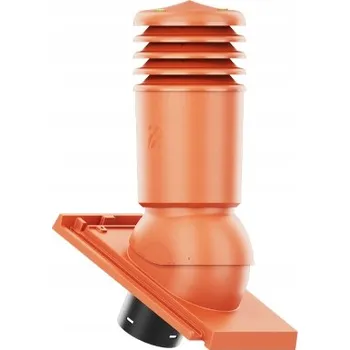 Vrták Větrací komín IZOLOVANÝ HiVent fi125 CREATON DOMINO PŘÍRODNÍ/MĚDĚNÁ