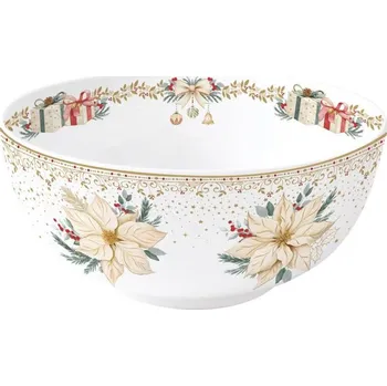 Easy Life Salátová mísa 23 cm WHITE ELEGANCE Easy Life