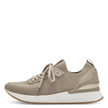 Dámská běžecká obuv Tamaris dámské sportovní tenisky 1-23712 498 béžovo/zlaté Velikost: 41