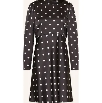 Dámské šaty Marc Cain Dámské Saténové Šaty, 910 black and white, 34