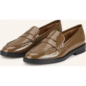 Dámské mokasíny Flattered Dámské Mokasíny Typu Penny Sara, khaki, 36