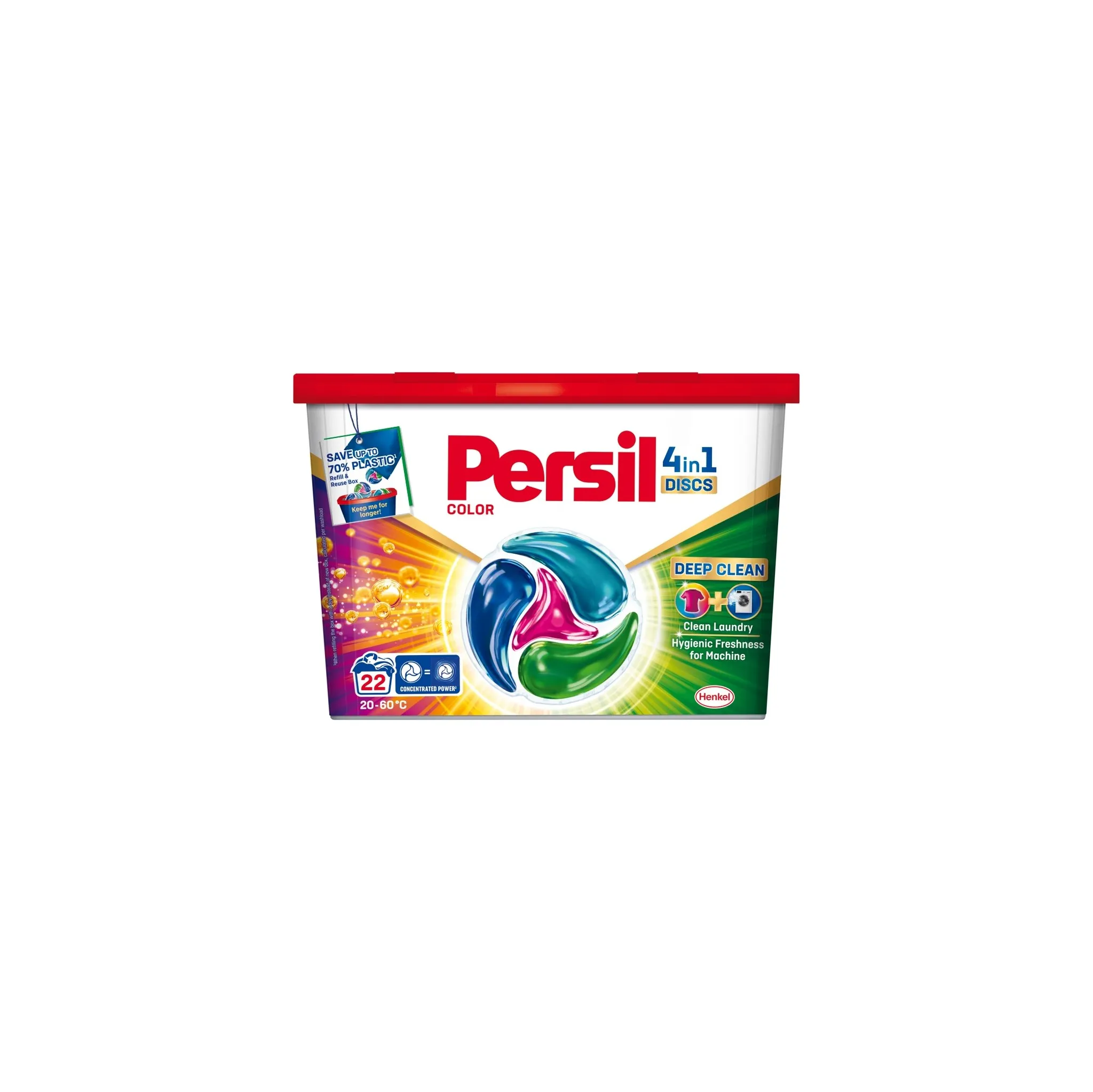 Fotografie 1 - Kapsle na praní Persil Discs Color 4v1 22 ks