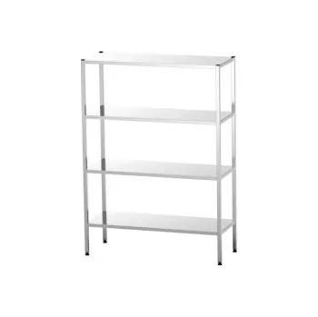 Dílenský regál Svařovaný regál 4- policový , rozměr 800x500x1800mm