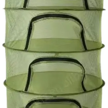 Sušička potravin Clever Grow Sušicí síť zelená se zipem 6 pater