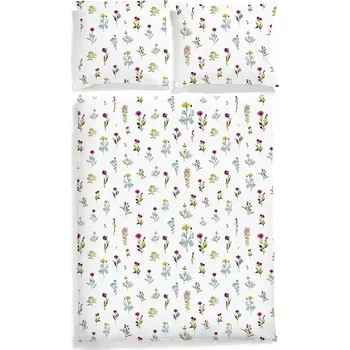 Povlečení Povlečení Polní květy 160 x 200 cm + 50 x 60 cm (2 ks)