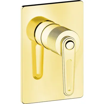 Vodovodní baterie BEBÉ podomítková sprchová baterie, 1 výstup, zlato BB041/17 BB041/17