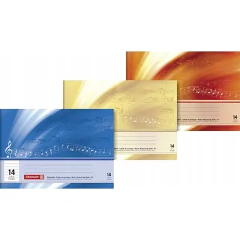 Sešit Sešit na noty A5 Brunnen 8 listů