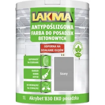 Vrták Akrylová Barva na betonu , podlahu Lakma 1 l matná