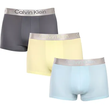 Boxerky 3PACK pánské boxerky Calvin Klein vícebarevné (NB4269-VSC) 4XL NB4269-VSC Možnost vrácení zboží ZDARMA do 120 dnů!