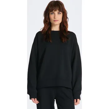 Dámská mikina MIKINA GANT REL SHIELD C-NECK SWEAT BLACK