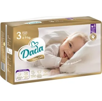 jednorázová plena DADA Pleny jednorázové Extra Care Pleny 3 (4-9 kg) 50 ks