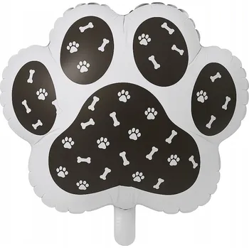 Balónek Fóliový balónek ve tvaru tlapky, 49 x 50 cm.