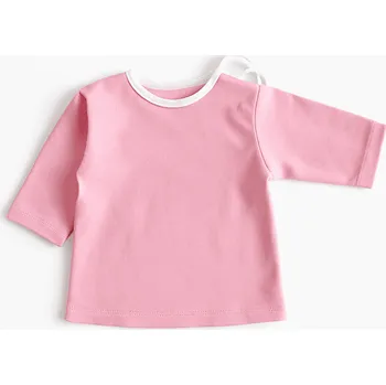 Jetex Kojenecká košilka na zavazování z úpletu MAKO růžová Rozměr: 54