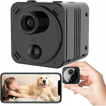 IP kamera KOMPAKTNÍ MINI KAMERA ŠIROKOÚHLÁ 160° S NOČNÍM VIDĚNÍM A DETEKCÍ POHYBU