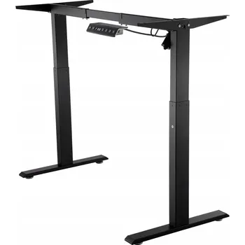 Obdélníkový psací stůl SucceBuy 58 x 95 x 70 cm černý