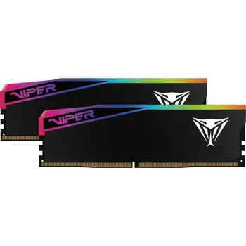Operační paměť Patriot Viper Elite 5 Ultra/DDR5/64/6000MHz/CL28/2x32GB/RGB/Black