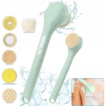 Vrták KOUPACÍ KARTÁČ NA MYTÍ TĚLA ZAD A DRHNUTÍ ELEKTRICKÝ MASÁŽNÍ PŘÍSTROJ