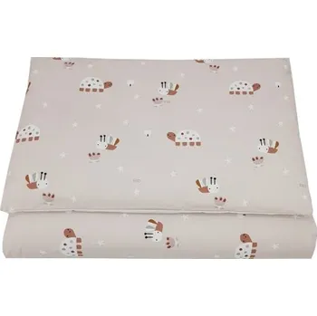 Povlečení EKO Prádlo ložní 2dílné bavlněné s potiskem Bees Beige 40x60 cm, 90x120 cm