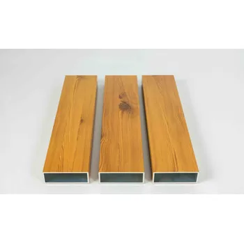 Pergola SAMKIT Hliníková lamela Klasik -dřevodekor světlý v délce 1000mm