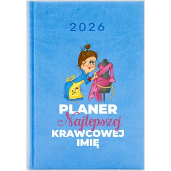 Kalendář Knižkový kalendář 2026 A5 FunnyCase modrý