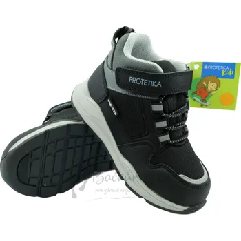 Chlapecké polobotky Dětské celoroční boty Protetika Andre Black - vel. 36