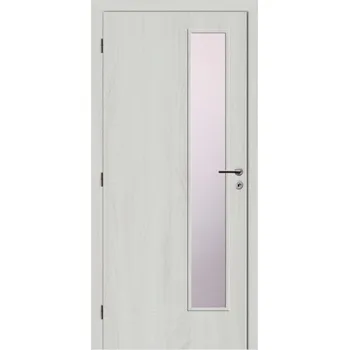 Interiérové dveře SOLODOOR Dveře Klasik 5 andorra white solo struktur, 90L