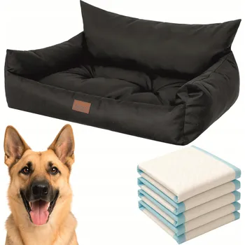 Pelíšek pro psa Doggy pelíšek pro psa černý 105 cm x 81 cm