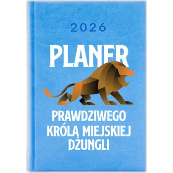 Kalendář Knižkový kalendář 2026 A5 FunnyCase modrý