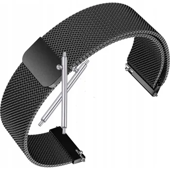 Řemínek na hodinky Černý řemínek apgo pro Garmin