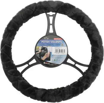 Autodoplněk Compass Potah volantu SMOOTH červený