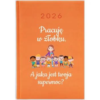 Kalendář Knižkový kalendář 2026 A5 FunnyCase modrý