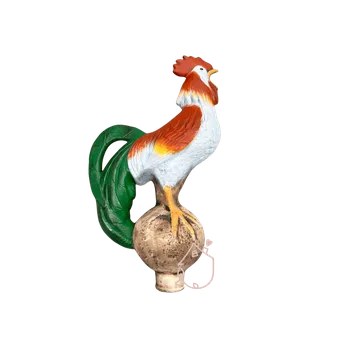 Velikonoční dekorace ozdoba na plot kohout keramický