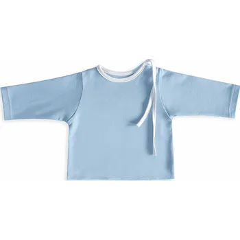 Kojenecké oblečení Jetex Kojenecká košilka na zavazování z úpletu MAKO modrá Rozměr: 54