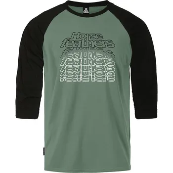 Triko Rollin Raglan - iceberg green/black velikost S