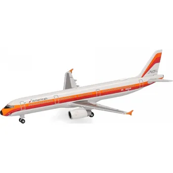 Plastikový model Herpa - Airbus A321-231, American Airlines, "PSA Heritage", USA, 1/500