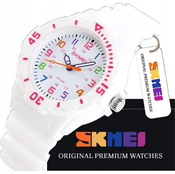 Hodinky BAREVNÉ DĚTSKÉ HODINKY SKMEI RUČIČKOVÉ PRO KLUKY A HOLKY 7 BAREV