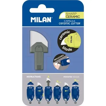 Nůž na papír a tapety Milan 21 mm