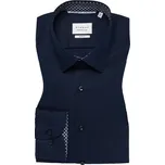 Košile Eterna Slim Fit Popeline Dynamic cotton navy velikost: 44, délka rukávu: dlouhý rukáv