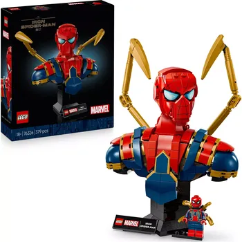 Stavebnice LEGO LEGO® ǀ Marvel 76326 Busta Iron Spider-Mana + Prodloužená možnost vrácení zboží do 30 dnů.