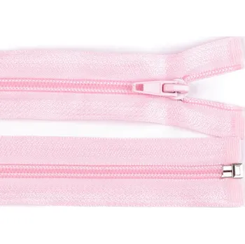 Zip Spirálový zip No 5 délka 65 cm bundový POL - růžová světlá