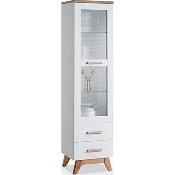 Knihovna Dolmar Vitrína Sven SV4 LED osvětlení: BEZ osvětlení