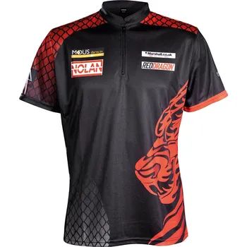 Pánské tričko Red Dragon Tričko Jonny Clayton Dragon Tour Polo Velikost: XXL