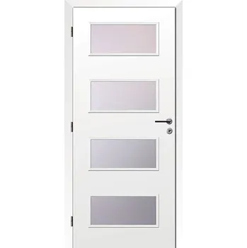 Interiérové dveře SOLODOOR Dveře Novus 17 bílé fólie, 60L