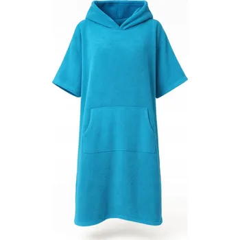 Dámské pončo Pončo na otužování MrTowel Oblečení Pončo Bavlna XL Surfing Tyrkysové