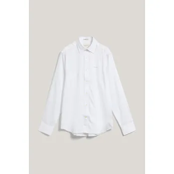 Pánská košile KOŠILE GANT REG SATEEN SHIRT WHITE