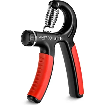 4FIZJO Nastavitelný posilovač zápěstí červený