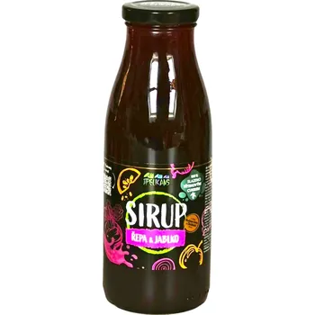 Sirup Sirup řepa - jablko s třtinovým cukrem - The Pelikans 500ml